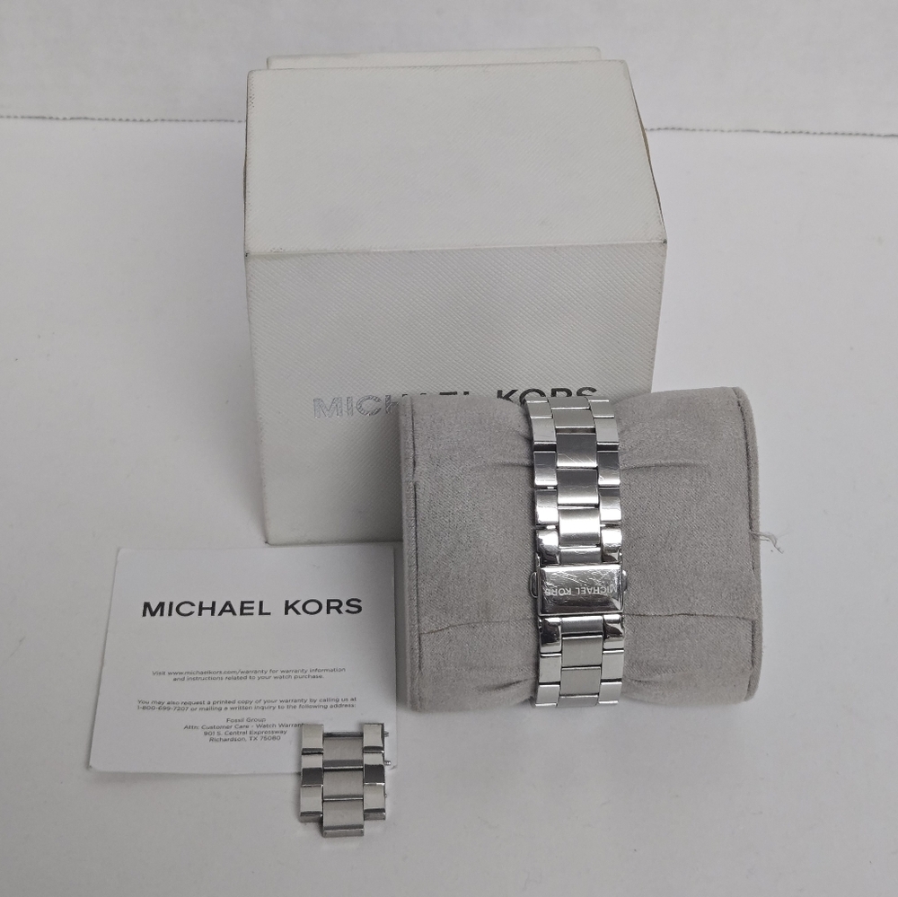 Michael Kors MK6428 Ritz Chronograph Stainless Steel Watch - Picture 2 of 16
